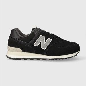 New Balance 574 Black Noir Grey U574SBG Size 8.5
